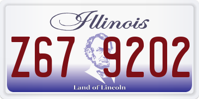 IL license plate Z679202