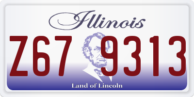 IL license plate Z679313