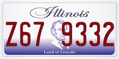 IL license plate Z679332