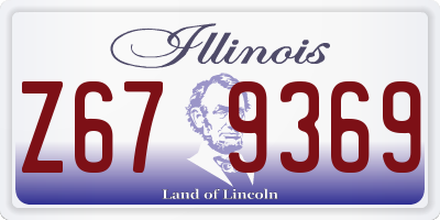 IL license plate Z679369