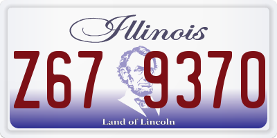 IL license plate Z679370