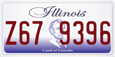 IL license plate Z679396