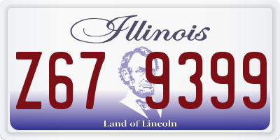 IL license plate Z679399