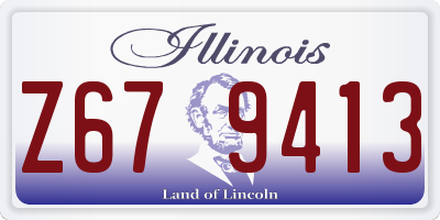 IL license plate Z679413