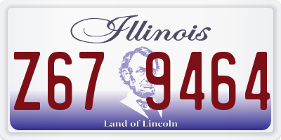 IL license plate Z679464