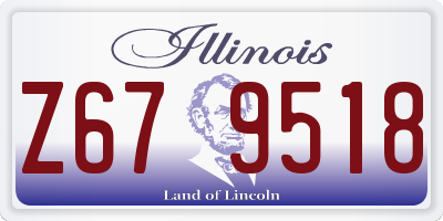 IL license plate Z679518
