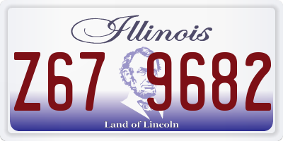IL license plate Z679682
