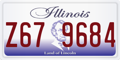 IL license plate Z679684