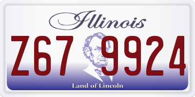 IL license plate Z679924