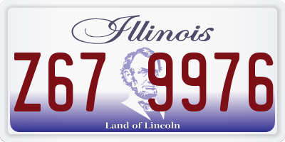 IL license plate Z679976