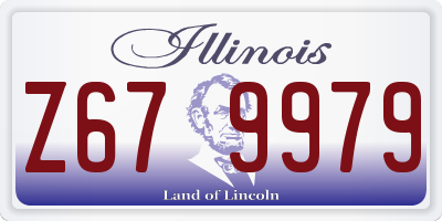 IL license plate Z679979