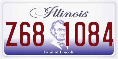 IL license plate Z681084