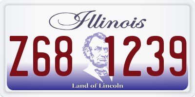 IL license plate Z681239