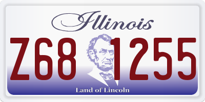 IL license plate Z681255