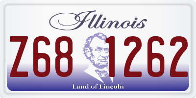 IL license plate Z681262