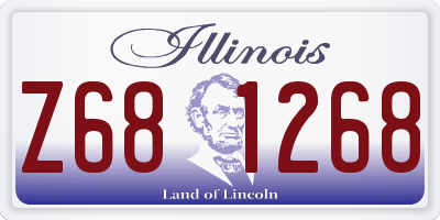 IL license plate Z681268
