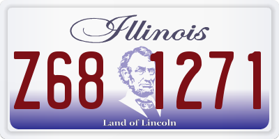 IL license plate Z681271