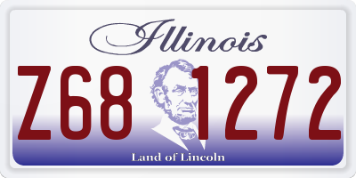 IL license plate Z681272