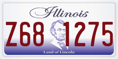 IL license plate Z681275