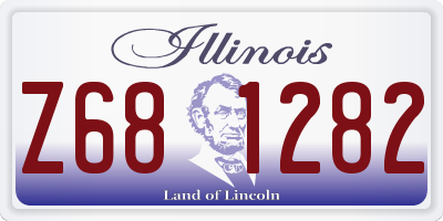 IL license plate Z681282