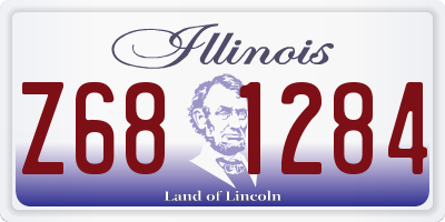 IL license plate Z681284