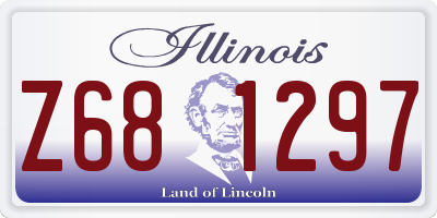 IL license plate Z681297