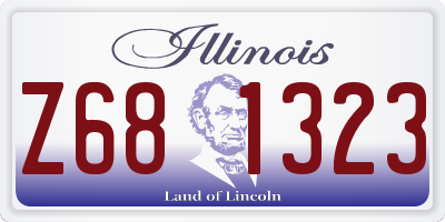 IL license plate Z681323