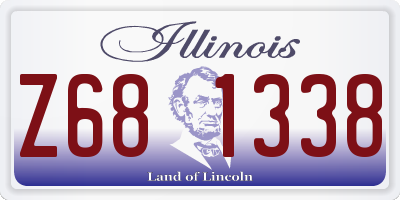 IL license plate Z681338