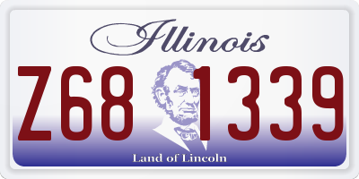 IL license plate Z681339