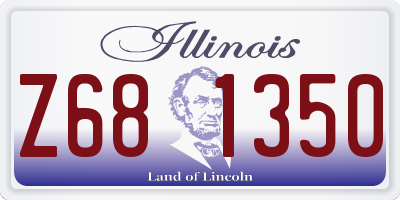 IL license plate Z681350