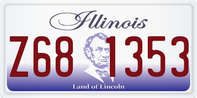 IL license plate Z681353