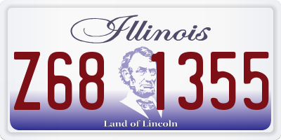 IL license plate Z681355