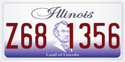 IL license plate Z681356