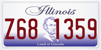 IL license plate Z681359