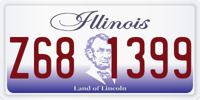 IL license plate Z681399