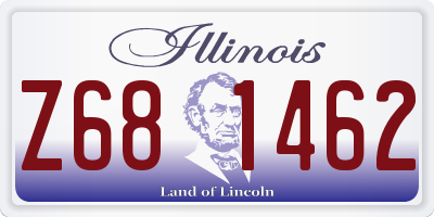 IL license plate Z681462