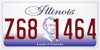 IL license plate Z681464