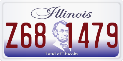 IL license plate Z681479