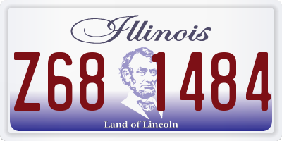 IL license plate Z681484
