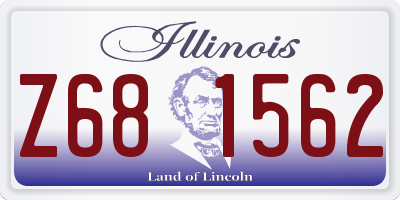 IL license plate Z681562