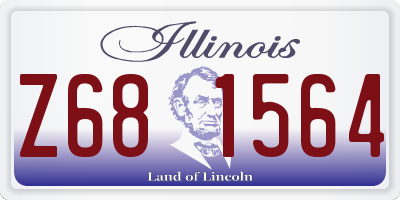 IL license plate Z681564
