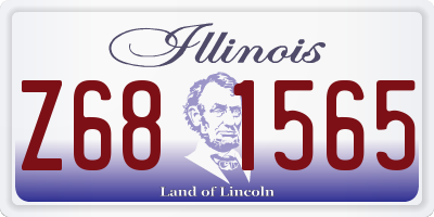 IL license plate Z681565