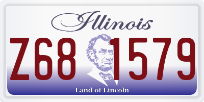 IL license plate Z681579