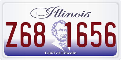 IL license plate Z681656
