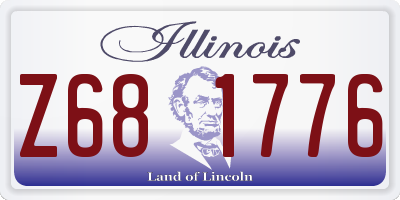IL license plate Z681776