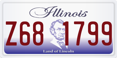 IL license plate Z681799