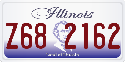 IL license plate Z682162