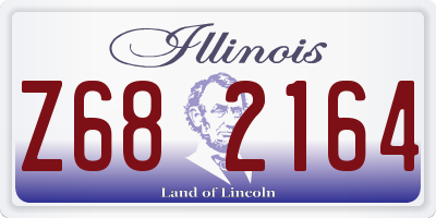 IL license plate Z682164
