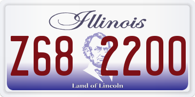 IL license plate Z682200
