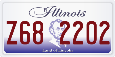 IL license plate Z682202